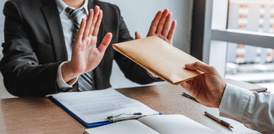 เอกสารสัญญาและแว่นขยาย